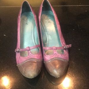 Nicole 2 inch heels purple